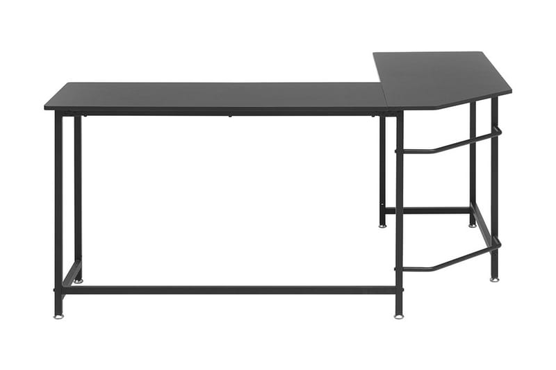 Maletto Hjørneskrivebord 168 cm - Sort - hjørneskrivebord