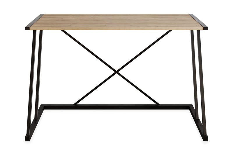 Holmö Skrivebord 120 cm - Brun - Skrivebord