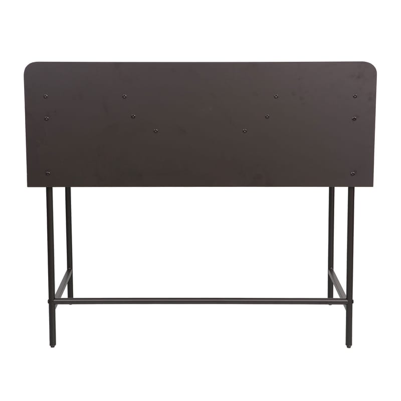 Skrivebord HOME4YOU Harper 100x49,5x85 cm ask/sort - ask/sort - Møbler - Borde - Kontorbord - Skrivebord