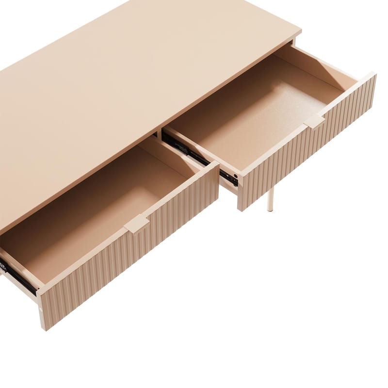 Skrivebord HOME4YOU Sequence 120x50x79 cm Cappuccino - Cappuccino - Møbler - Borde - Kontorbord - Skrivebord