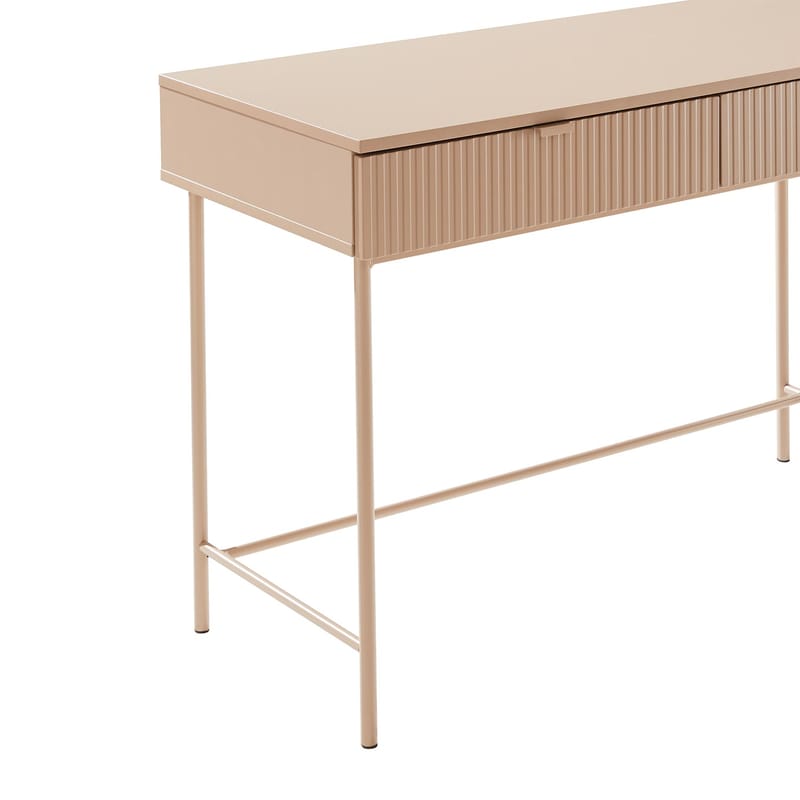 Skrivebord HOME4YOU Sequence 120x50x79 cm Cappuccino - Cappuccino - Møbler - Borde - Kontorbord - Skrivebord