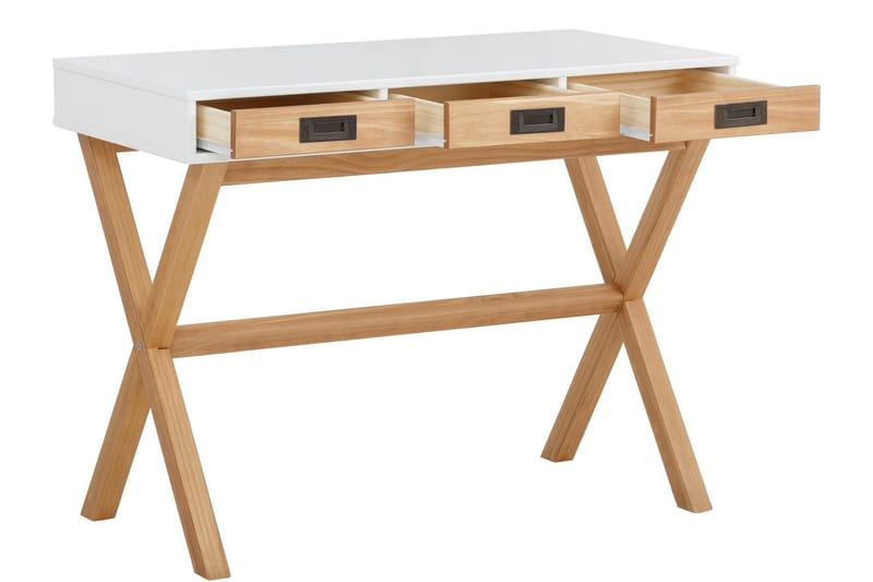 Homestead Skrivbord 100 cm - Hvid - Møbler - Borde - Kontorbord - Skrivebord