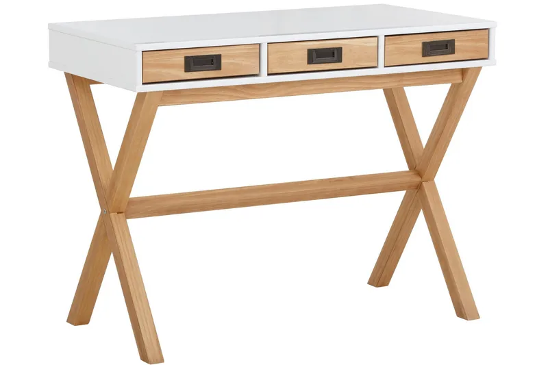 Homestead Skrivbord 100 cm - Hvid - Møbler - Borde - Kontorbord - Skrivebord