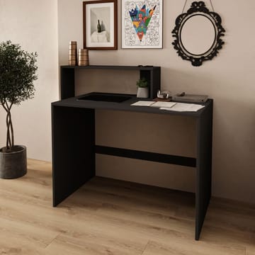 Skrivebord Homitis Amber (121,8 x 96 x 55 cm) Antracit - Antracit - Møbler - Borde - Kontorbord - Skrivebord