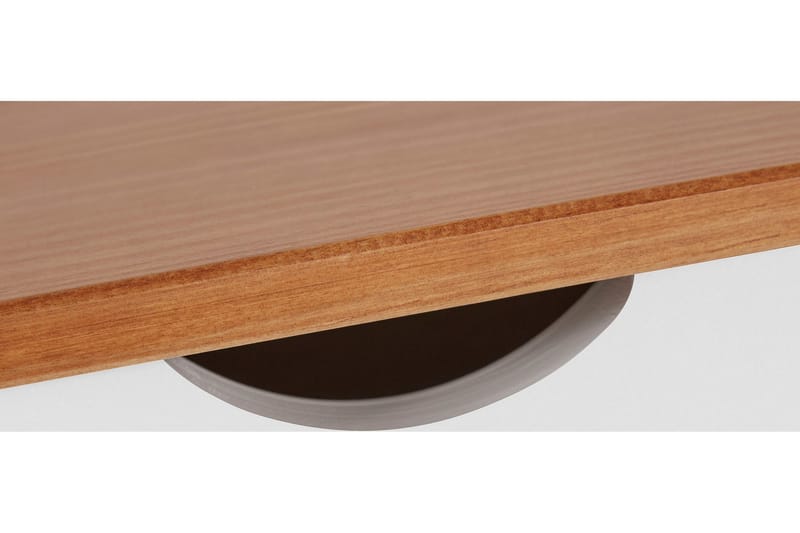 Juntol Skrivbord 140 cm Brown/White - Møbler - Borde - Kontorbord - Skrivebord