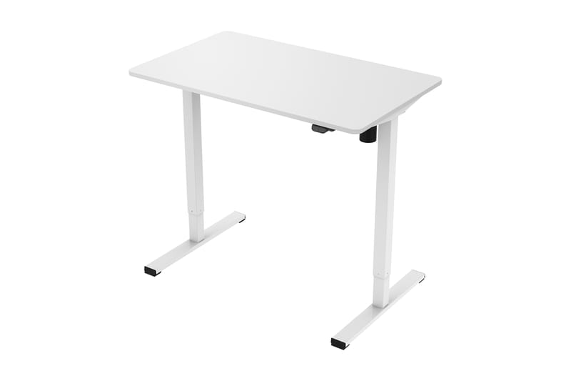 Kahchi Skrivebord 100x60 cm Justerbar højde - Hvid - Møbler - Borde - Kontorbord - Skrivebord - hæve-sænke-bord