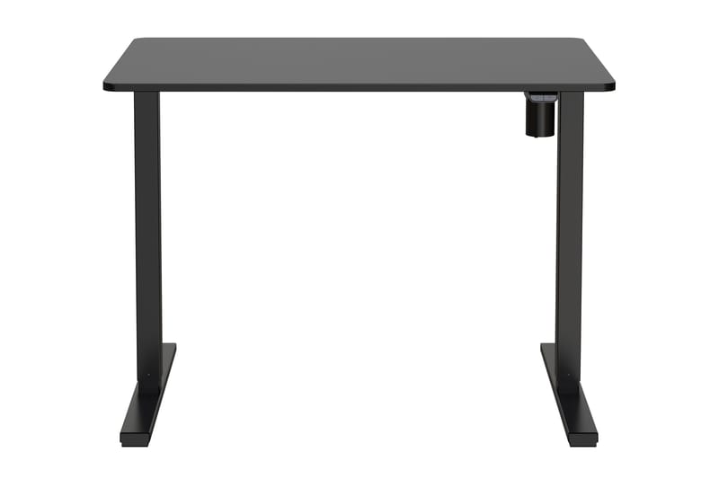 Kahchi Skrivebord 100x60 cm Justerbar højde - Sort - Møbler - Borde - Kontorbord - Skrivebord - hæve-sænke-bord