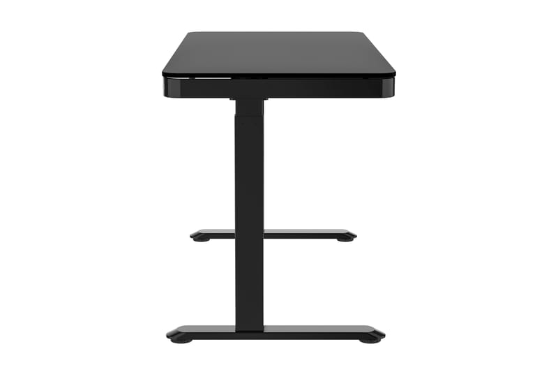 Kahchi Skrivebord 120 cm Justerbar højde - Sort - Skrivebord