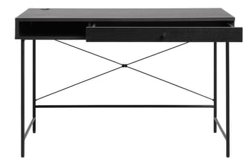 Kamello Skrivebord 120 cm - Sort - Møbler - Borde - Kontorbord - Skrivebord