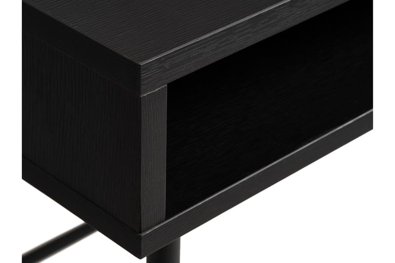 Kamello Skrivebord 120 cm - Sort - Møbler - Borde - Kontorbord - Skrivebord