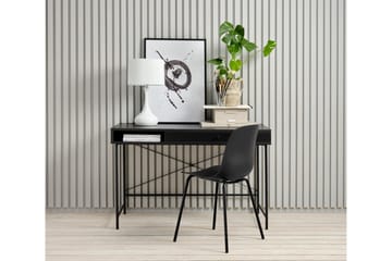 Kamello Skrivebord 120 cm - Sort - Møbler - Borde - Kontorbord - Skrivebord