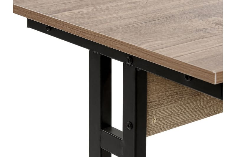 Kashay Skrivebord 120 cm - Brun/Grå - Møbler - Borde - Kontorbord - Skrivebord