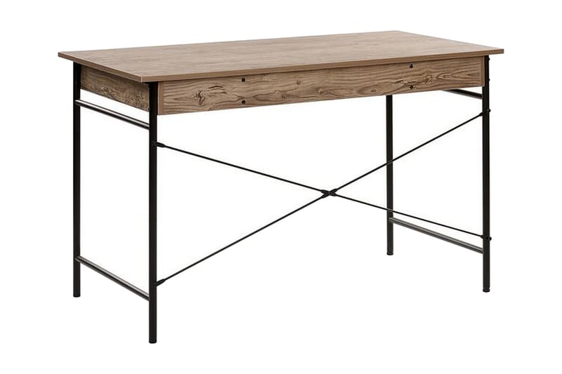 Kataliya Skrivebord 120 cm med Opbevaring Skuffe - Lyset Træ - Møbler - Borde - Kontorbord - Skrivebord