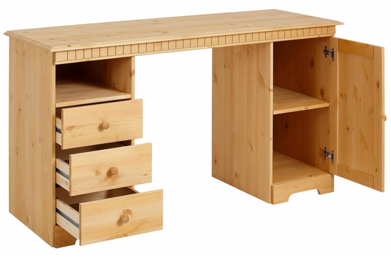 Kersey kommode 140 cm - Brun - Møbler - Borde - Kontorbord - Skrivebord