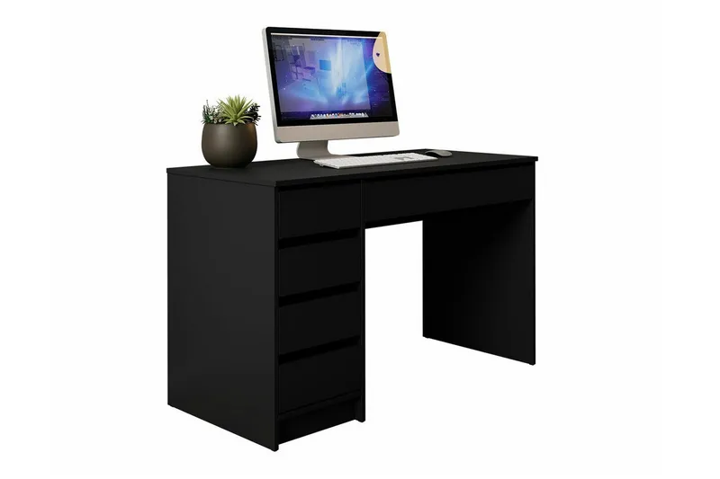 Kintore Skrivbord 120 cm Black - Møbler - Borde - Kontorbord - Skrivebord