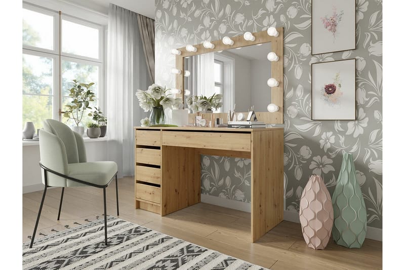 Kintore Skrivbord 120 cm Brown - Møbler - Borde - Kontorbord - Skrivebord