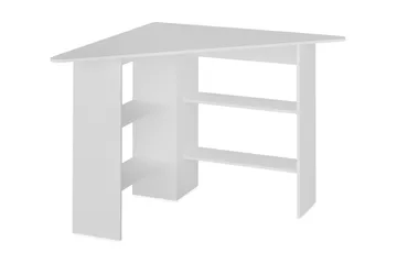 Kiolbassa Skrivebord 94 cm - Hvid - Møbler - Borde - Kontorbord - Skrivebord - hjørneskrivebord