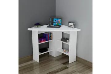 Kiolbassa Skrivebord 94 cm - Hvid - Møbler - Borde - Kontorbord - Skrivebord - hjørneskrivebord
