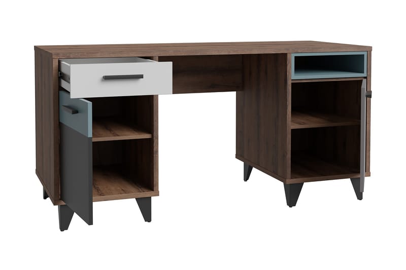 Kocherinovo Skrivebord 150 cm - Flerfarvet - Møbler - Borde - Kontorbord - Skrivebord