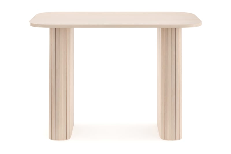 Kopparbo Skrivebord 100 cm Hvidlaseret Eg, Lyst hvidlaseret egetræ