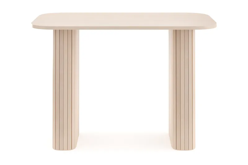 Kopparbo Skrivebord 100 cm Hvidlaseret Eg, Lyst hvidlaseret egetræ