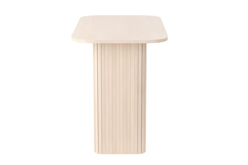 Kopparbo Skrivebord 100 cm Hvidlaseret Eg - Lyst hvidlaseret egetræ - Møbler - Borde - Kontorbord - Skrivebord