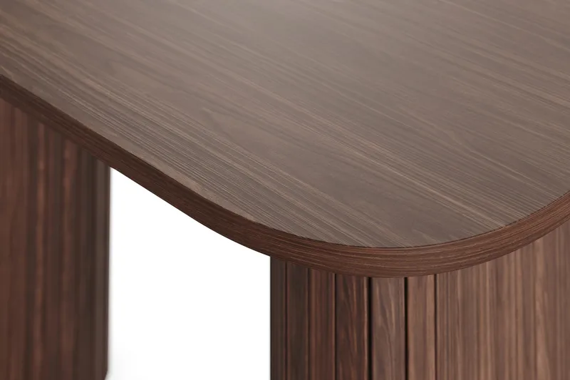 Kopparbo Skrivebord - Mørkebrunt valnøddetræ - Møbler - Borde - Kontorbord - Skrivebord