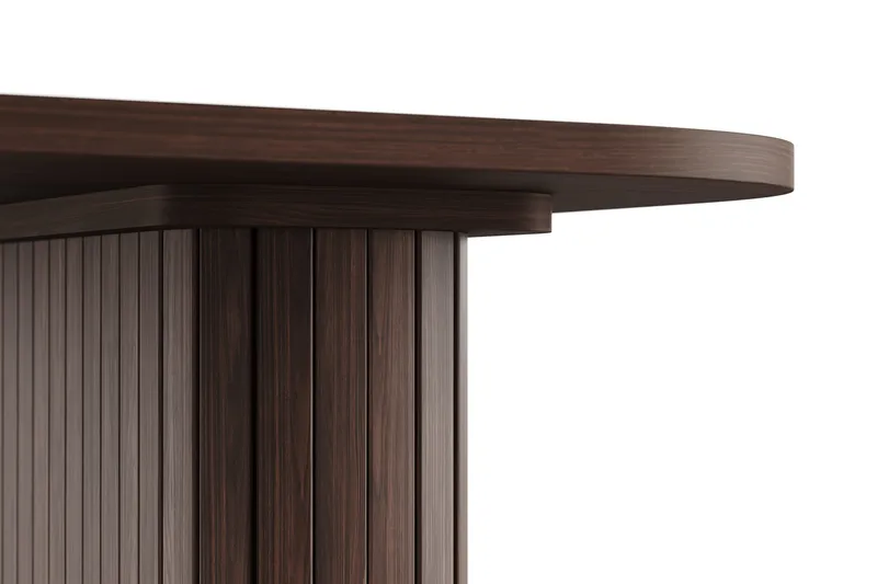 Kopparbo Skrivebord - Mørkebrunt valnøddetræ - Møbler - Borde - Kontorbord - Skrivebord