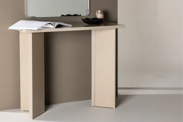 Kristansund Skrivebord 90x42 cm Beige - Venture Home - Møbler - Borde - Kontorbord - Skrivebord
