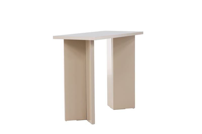 Kristansund Skrivebord 90x42 cm Beige - Venture Home - Møbler - Borde - Kontorbord - Skrivebord