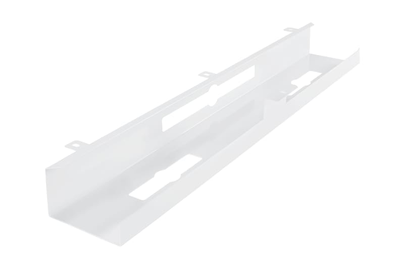 Lanndon Kabelholder Skrivebord - Hvid - Møbler - Borde - Kontorbord - Skrivebord