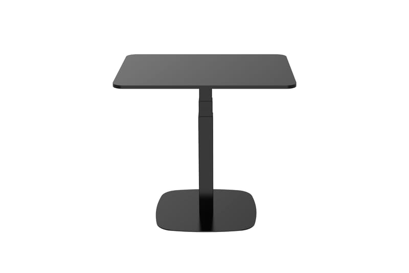 Lykke Højdejusterbart Skrivebord 90x55 cm - Sort - Møbler - Borde - Kontorbord - Skrivebord - hæve-sænke-bord