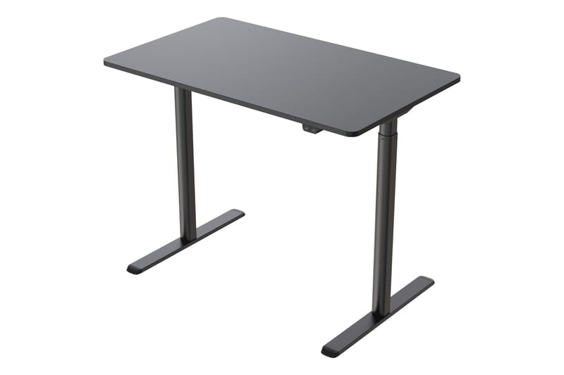 Lykke Nordic Højdejusterbart Skrivebord 120x60 cm - Sort - Møbler - Borde - Kontorbord - Skrivebord - hæve-sænke-bord