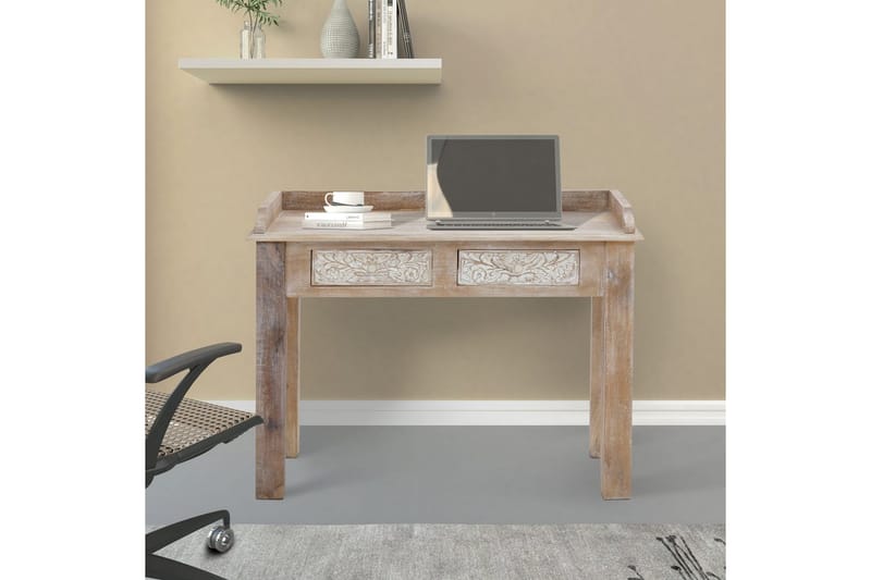 Skrivebord Malati Brun - Brun - Møbler - Borde - Kontorbord - Skrivebord