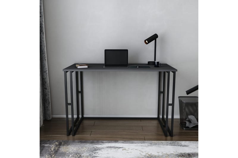 Malem Skrivebord 60x74,8x120 cm - Sort/Antracit - Møbler - Borde - Kontorbord - Skrivebord