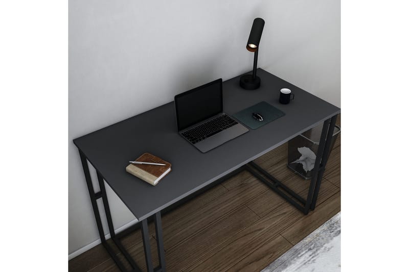 Malem Skrivebord 60x74,8x120 cm - Sort/Antracit - Møbler - Borde - Kontorbord - Skrivebord
