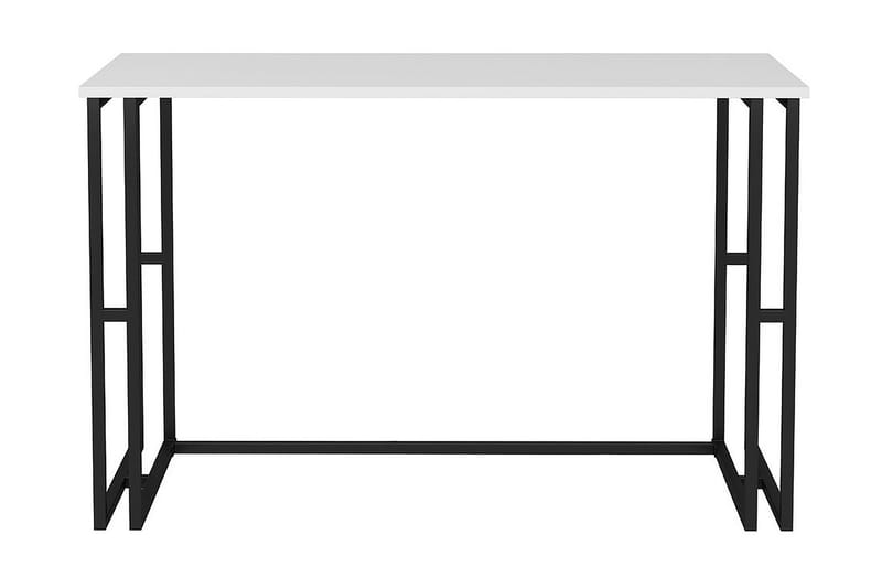Malem Skrivebord 60x74,8x120 cm - Sort/Hvid - Møbler - Borde - Kontorbord - Skrivebord