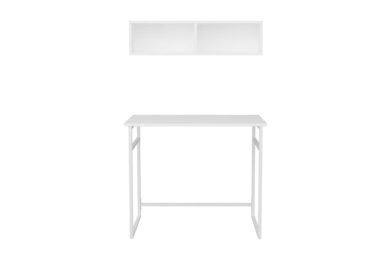 Malem Skrivebord 60x75x90 cm - Hvid - Møbler - Borde - Kontorbord - Skrivebord
