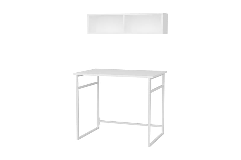 Malem Skrivebord 60x75x90 cm - Hvid - Møbler - Borde - Kontorbord - Skrivebord