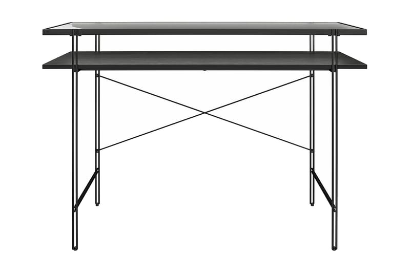 Marinko Skrivebord - Sort - Møbler - Borde - Kontorbord - Skrivebord