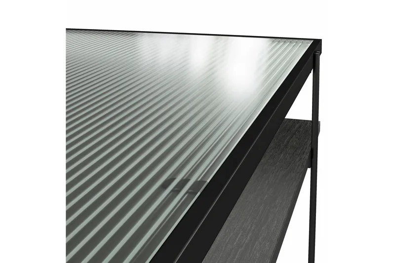 Marinko Skrivebord - Sort - Møbler - Borde - Kontorbord - Skrivebord