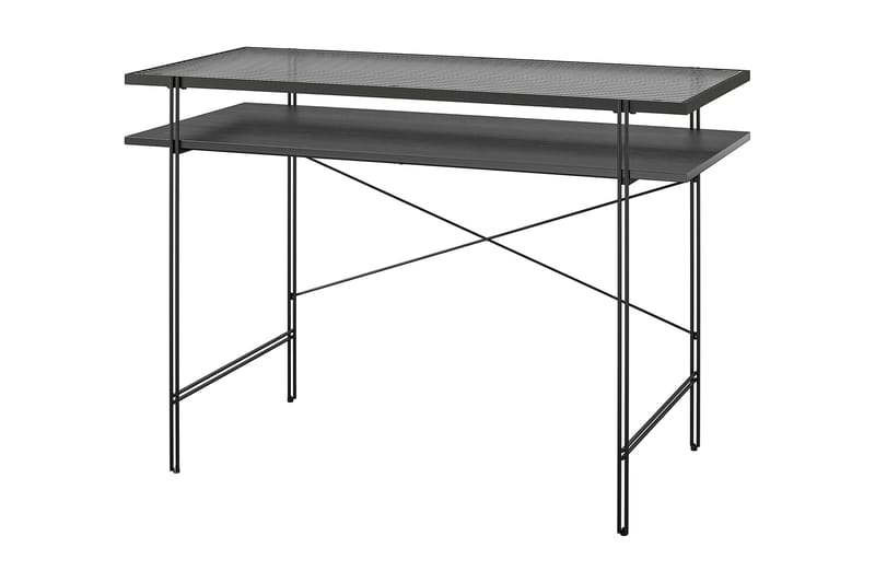 Marinko Skrivebord - Sort - Møbler - Borde - Kontorbord - Skrivebord