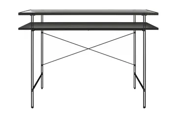 Marinko Skrivebord - Sort - Møbler - Borde - Kontorbord - Skrivebord