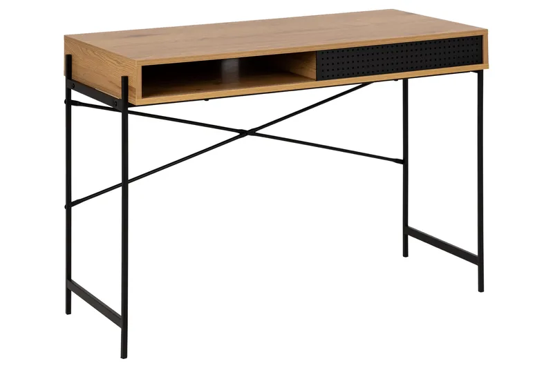 Mehoopany Skrivebord 110x110 cm - Natur - Møbler - Borde - Kontorbord - Skrivebord
