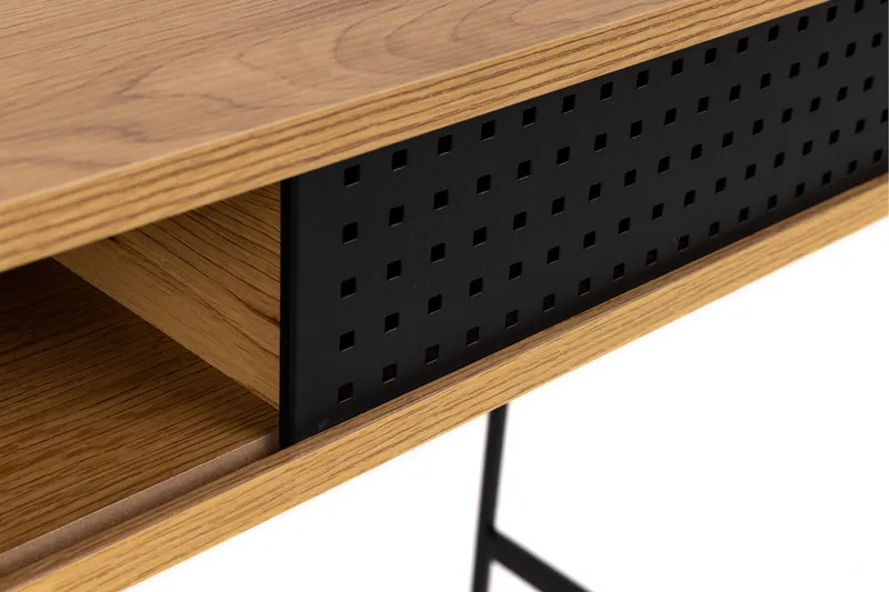 Mehoopany Skrivebord 110x110 cm - Natur - Møbler - Borde - Kontorbord - Skrivebord