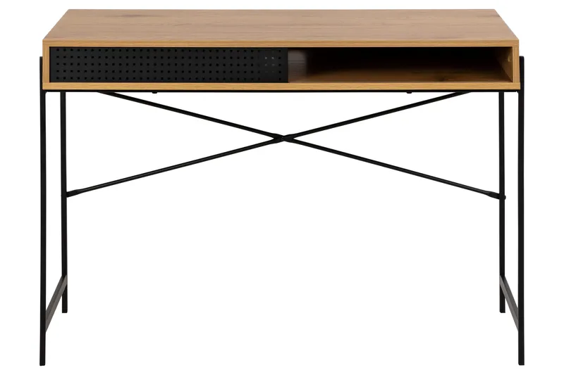 Mehoopany Skrivebord 110x110 cm - Natur - Møbler - Borde - Kontorbord - Skrivebord