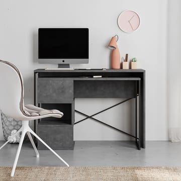 Menora Skrivebord 110 cm - Retro Grey - Møbler - Borde - Kontorbord - Skrivebord - hjørneskrivebord