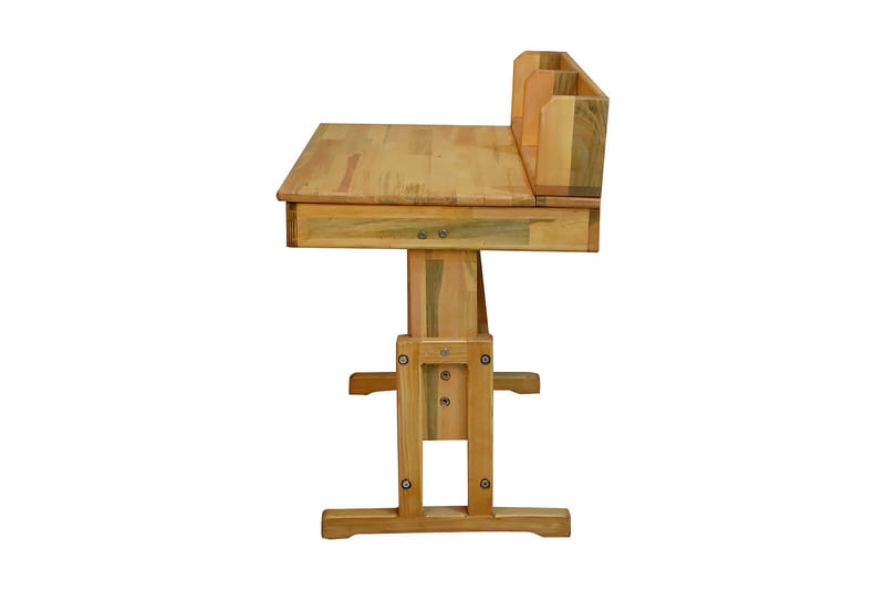Merinoz Skrivebord 75x75x75 cm med opbevaring - Mørkegrøn - Skrivebord