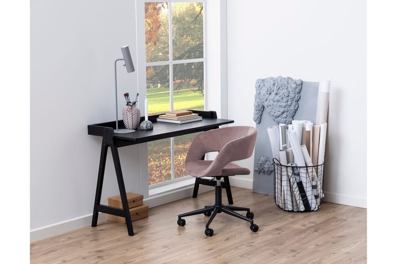 Miso Skrivebord 127x127 cm - Sort - Møbler - Borde - Kontorbord - Skrivebord