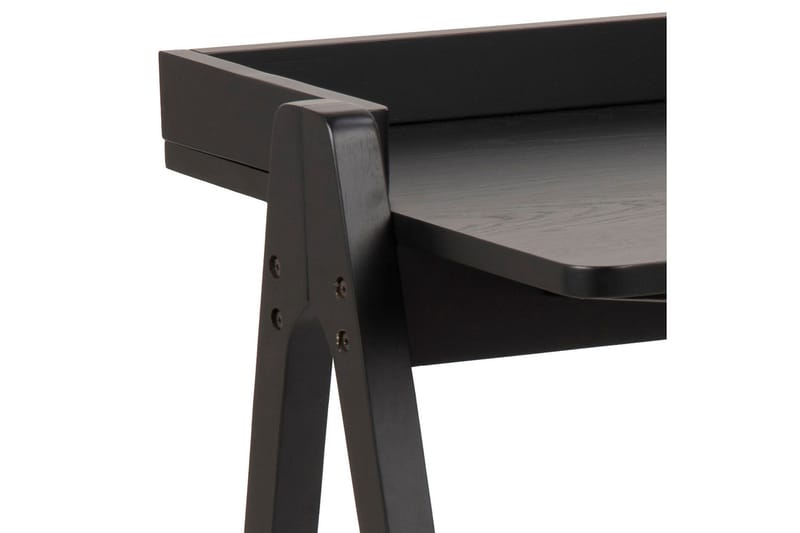 Miso Skrivebord 127x127 cm - Sort - Møbler - Borde - Kontorbord - Skrivebord